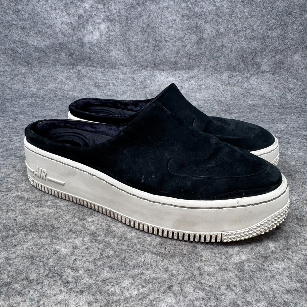 Nike Air Force 1 Lover XX Slip-On Shoes‎ Black Size Womens 7M Metallic Sneakers